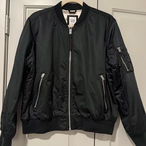 Gap Black Bomber Jacket